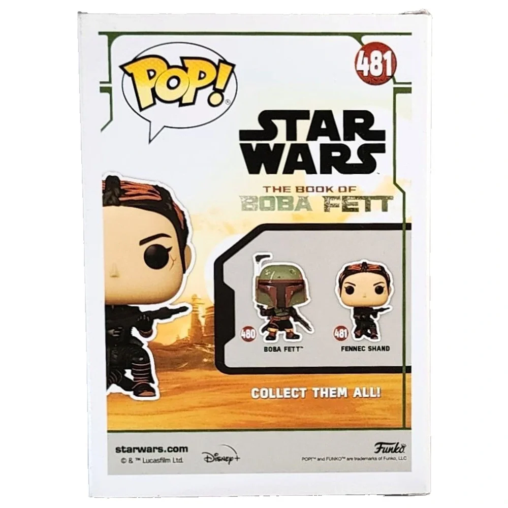 Funko Pop! Disney's Star Wars: Book of Boba Fett Fennec Shand #481